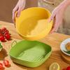 Reusable Air Fryer Silicone Pot Oven Baking Tray For Pizza Air Fryer Silicone Basket Fried Chicken Grill Pan Mat For Kitchen