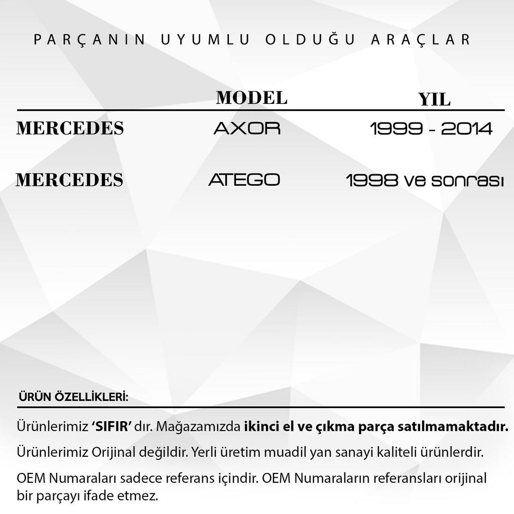 Для Mercedes Axor, внутренний провод двери Atego-правый (Горка. 395 мм)