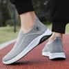 Men's shoes 2025 spring and summer new casual shoes men's simple shoes comfortable shoes breathable mesh one pedal