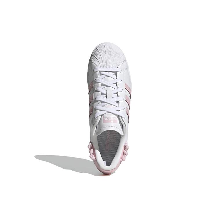 adidas Superstar 'Белый с розовым узлом' Женские GZ3446