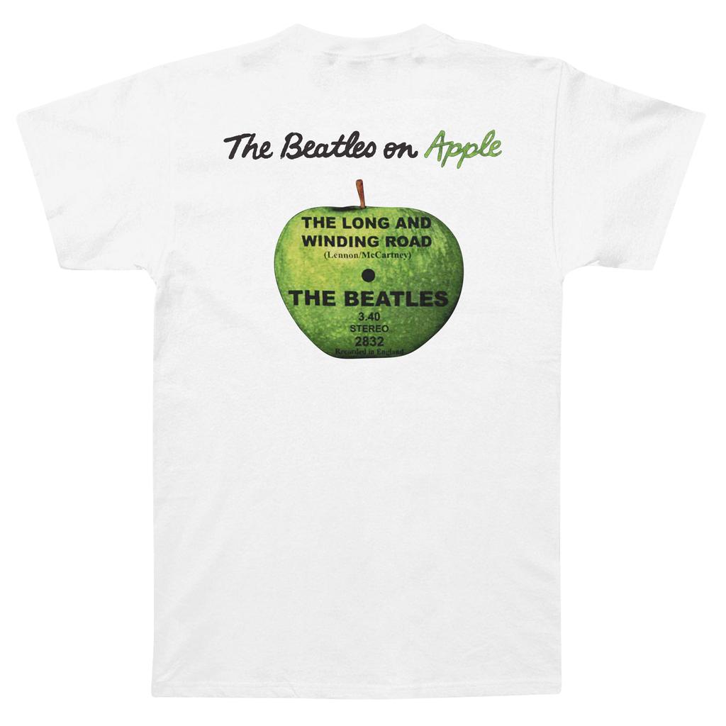 The Beatles Unisex Adult Long & Winding Road Back Print T-Shirt