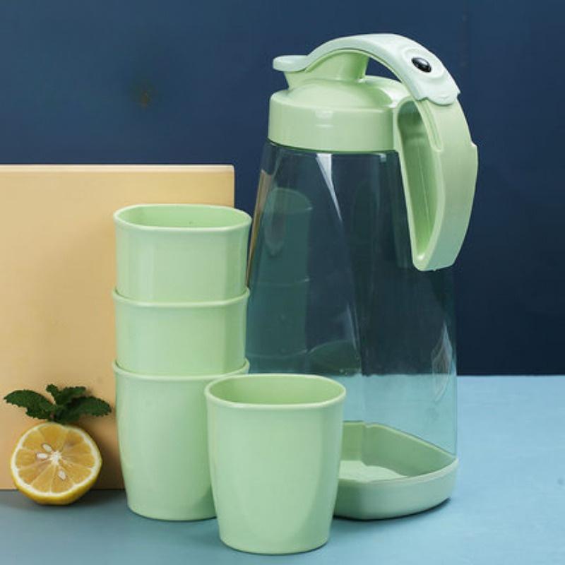 3 шт/5 шт случайных цветов набор простая герметичная пластиковая бутылка для холодной воды набор для воды горшок для сока креативный пресс бутылка для воды