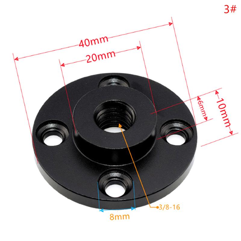Hot Shoe Mount Adapter, Metal Thread Screw Nut Tripod Bracket, Camera Flash Bracket Accessories