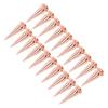 20 шт. заклепок-конусов 10x29 мм, розовое золото, комплект для украшения одежды, сумка