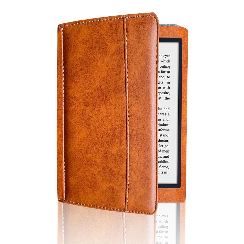 PU Leather 5 inch e-Reader Case Shockproof Protective Shell Colorful Folio Funda for Kobo Mini