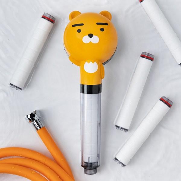 Фильтр для душа Daelim Bath Kakao Friends Ryan, 1 шт., лучший персонаж Кореи