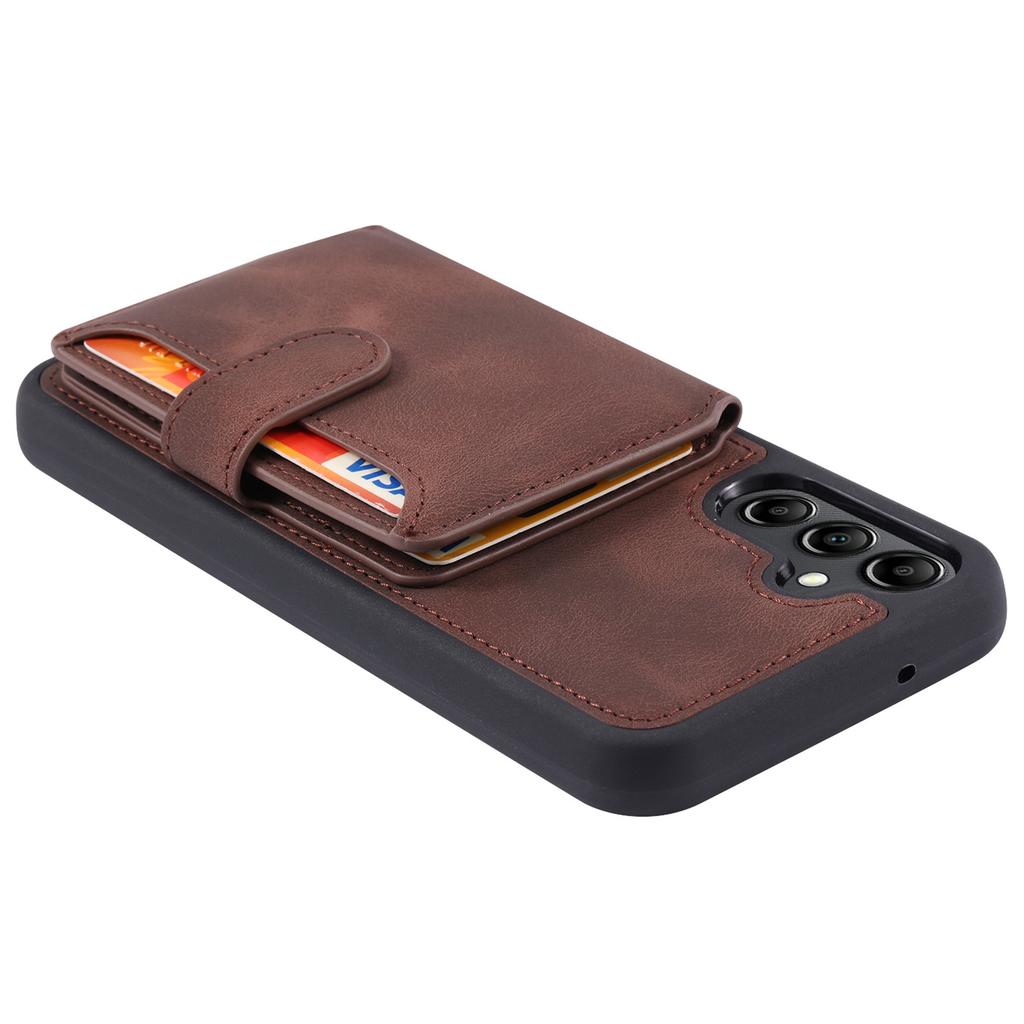 Для Samsung Galaxy A35 5G чехол RFID блокирующий кошелек кожаный чехол TPU с подставкой