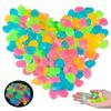300pcs Luminous Stones,Glow Pebble,Fluorescent Pebbles,Decoration Stones,Colorful Luminous Aquarium,Outdoor Garden Aquarium