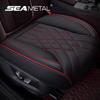 Полностью закрывающий чехол на переднее сиденье автомобиля Премиальная ПУ кожа Подушка для сиденья автомобиля Дышащий Противоскользящий Защитный коврик для стула
