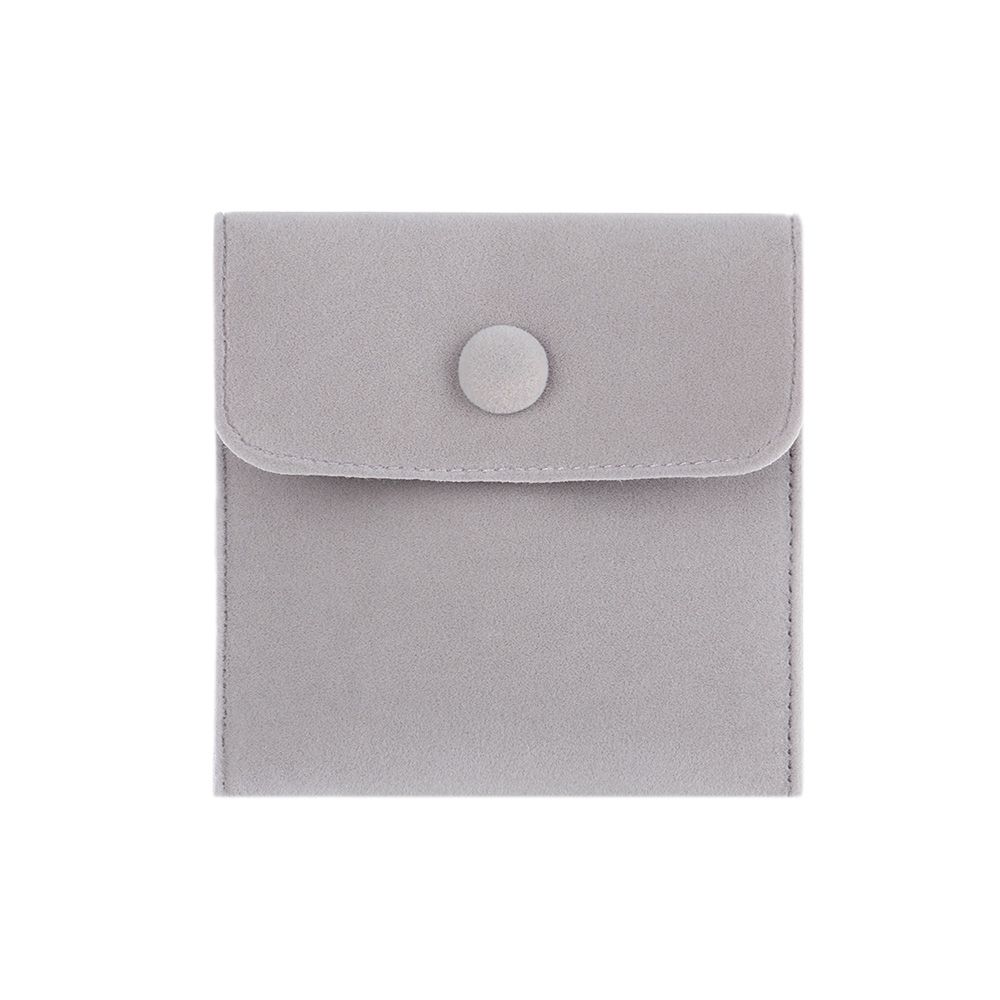 New Snap Velvet Necklace Wrapping Bag Jewelry Packaging Bag Bracelet Bag Storage Pouch