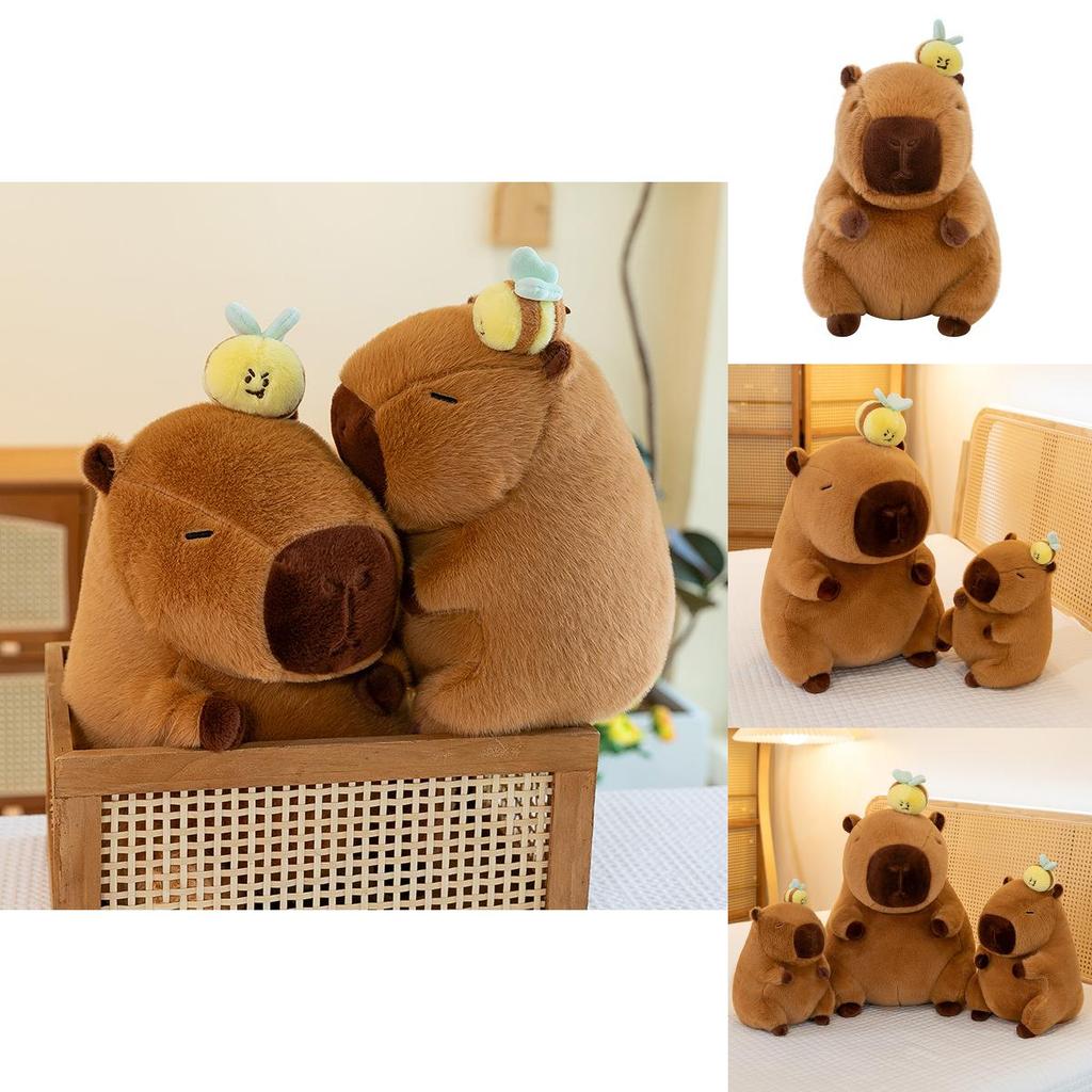 Capybara Animal Plush Doll With Soft Pp Cotton Filling For Giftgiving