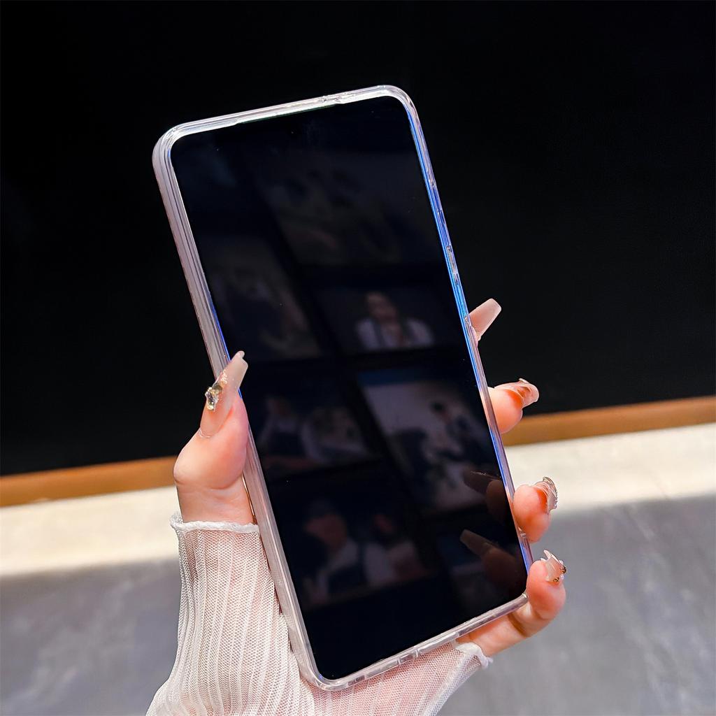Чехол для Samsung Galaxy S26 Ultra с краем из страз, цветным декором в виде бабочки и банта, задняя крышка телефона из ТПУ + ПК, технология IMD
