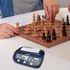Chess Clock, Digital Timer with and Delay Features, Compact Board Game for Competition