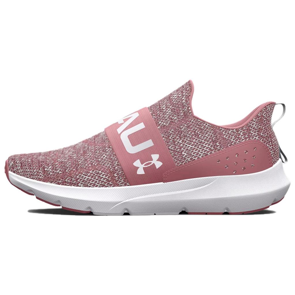 Under Armour Surge 3 Slip Pink Elixir Women Sneakers Metallic-Silver 3026507-601