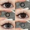 Black Lenses Big Eye Colored Contact Lenses for Eyes 1pair/2pcs Eye Contacts Natural Lens Cosmetic Beauty Pupil