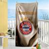Bayern Munich Customize Your Name Beach Towel Quick-Dry Soft Microfiber Ideal for Travel Outdoor Swim Pool Yoga Surf Camping Hiking Gym Gift Holiday