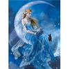 5D DIY Diamond Painting Moon Girl Diamond Embroidery Full Mosaic Kits Cross Stitch Home Decor Handmade Gifts