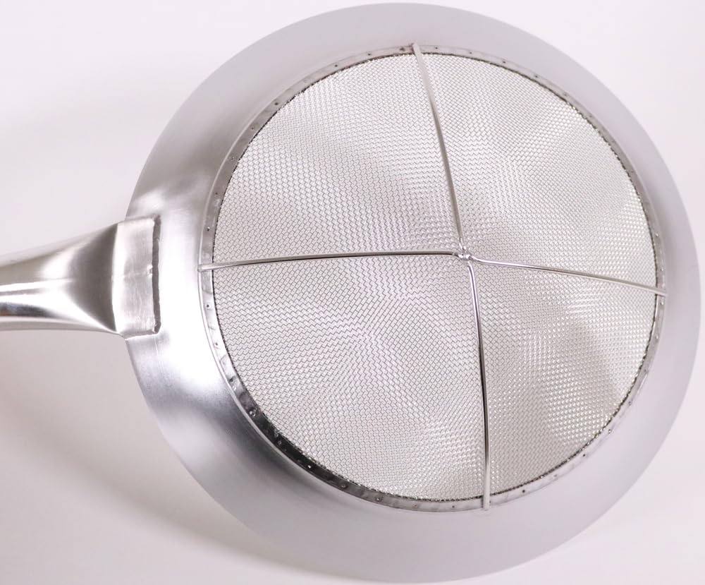 Kanda KD Oil Stainless Made In Oil Food 001091 Drainer, Steel, 24cm, Japan, Tsubame-Sanjo, Ami-style Charlene, Strainer, Deep-fried