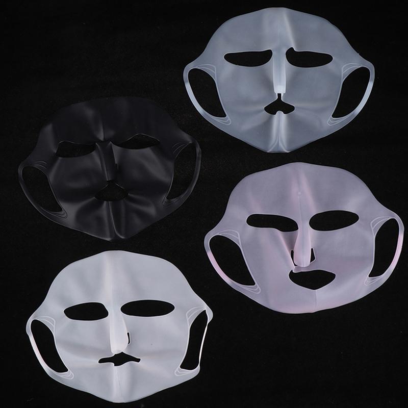 1 шт. многоразовая силиконовая маска для ухода за кожей лица тканевая маска предотвращающая испарение маска