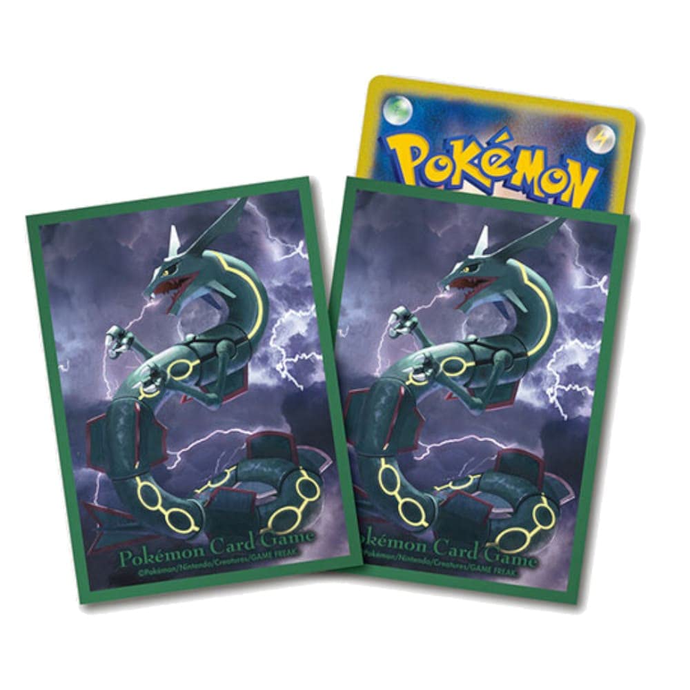 Pokemon Center Original Card Game Sleeves Flying Rekuza 64 Sleeves