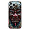 Мягкий чехол для телефона для iPhone 17 Air 16E 16 11 15 14 Pro MAX 12 13 7 8 Plus SE Пасхальный чехол Защита Япония Лицо призрака Самурай