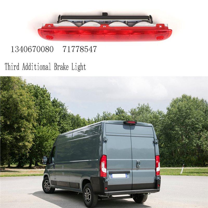 Дополнительный стоп-сигнал 1340670080 71778547 Для FIAT Ducato Boxer 2007- 2026 Третий дополнительный стоп-сигнал Красный