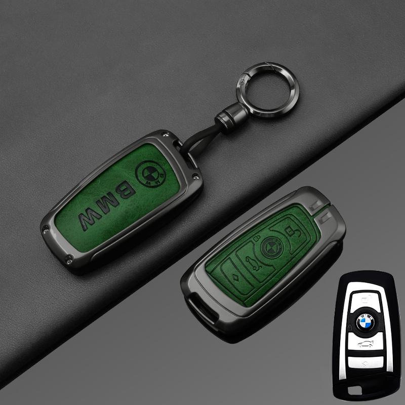 BRHE9 Fashion Zinc Alloy Car Key Case Cover Holder For BMW F30 F20 F10 F18 F22 F01 X3 X4 F06 F02 M3 M5 Protection Keychain Accessories