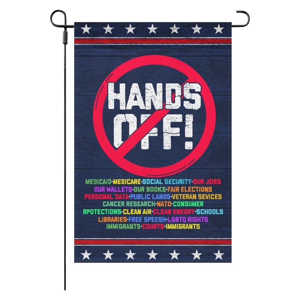 Протест Социальное обеспечение и Medicare Флаги протеста Смешные баннеры Доставка на следующий день Дом Флаги для сада
