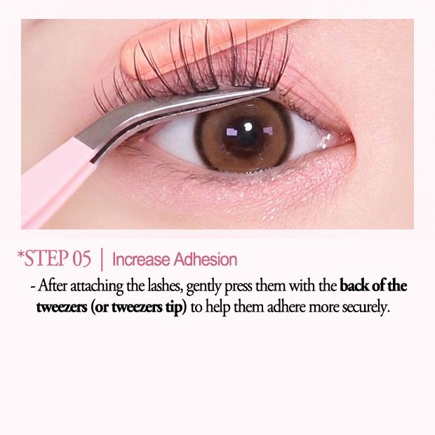 BANILA CO Curly Studio Самоклеящиеся пучки ресниц 03 Idol – Объемные накладные ресницы без клея