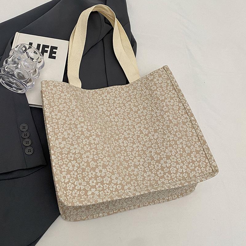 Большая вместительная холщовая сумка, женская модная сумка-тоут, женская универсальная сумка через плечо в иностранном стиле