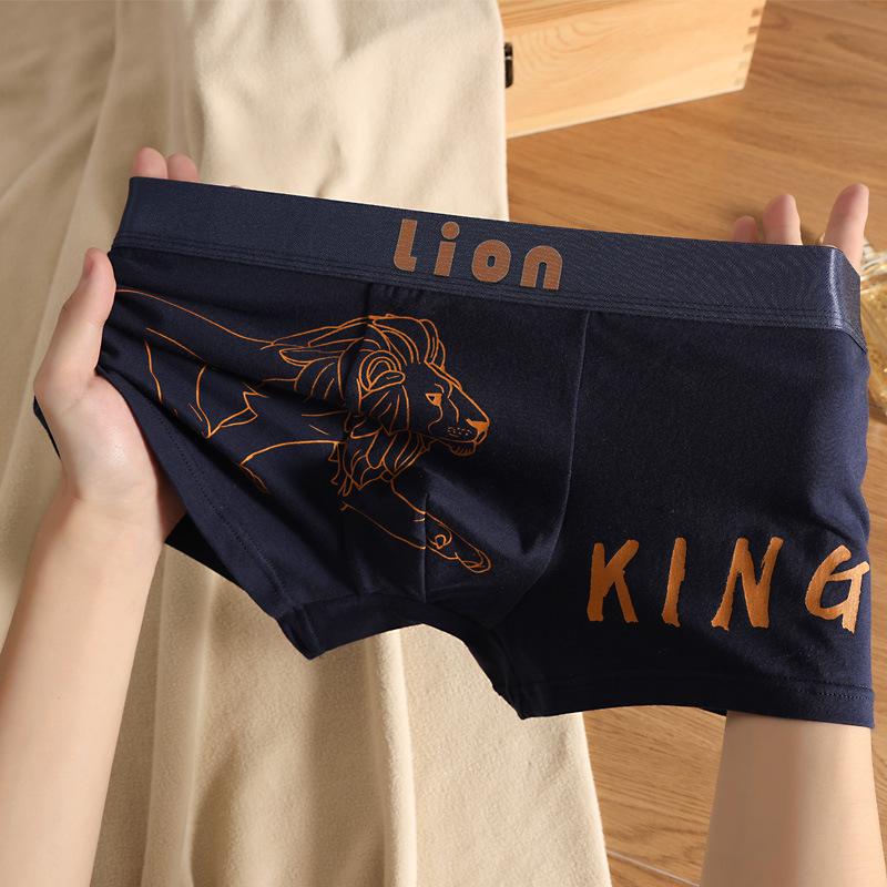 Новые мужские дышащие хлопковые трусы-боксеры - Тонкие, средней посадки, больших размеров