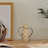 Boxed Guardian Angel for Special Friend Handmade Wooden Angel Figurine with Wire
