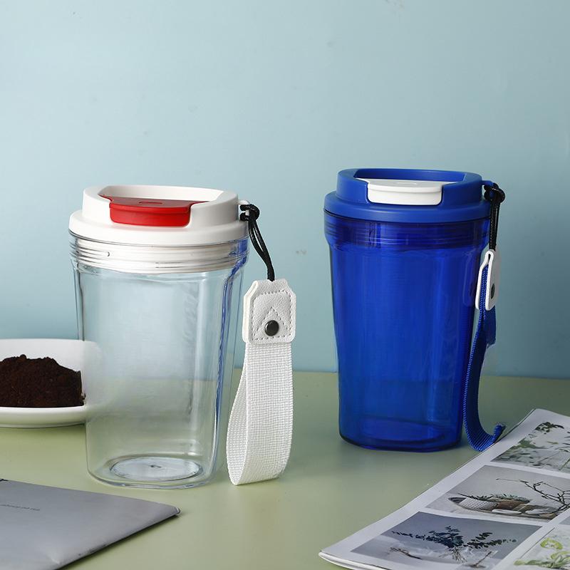 Coffee Cups Coke Cups for Girls In Summer Active Cups Ins-made Car Accompanying Cups