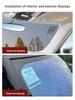 Suitable for mini MINI static sticker COOPER sticker, car sticker front windshield side window modified decorative sticker OO4