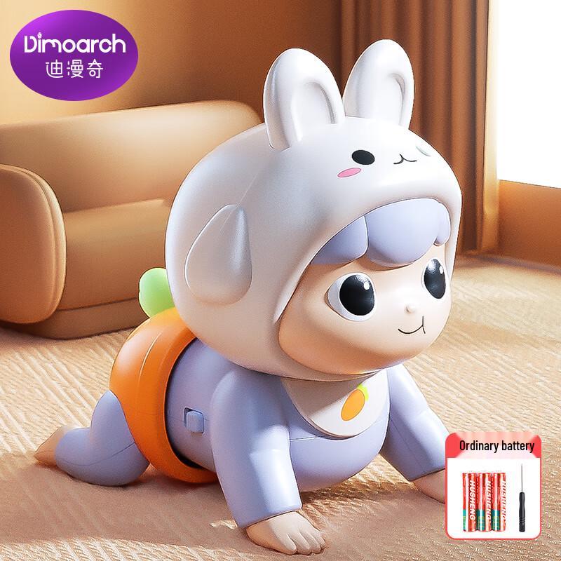 Игрушка-кролик Dimanqi Baby Electric Musical Crawling Rabbit (электрический музыкальный ползающий кролик)
