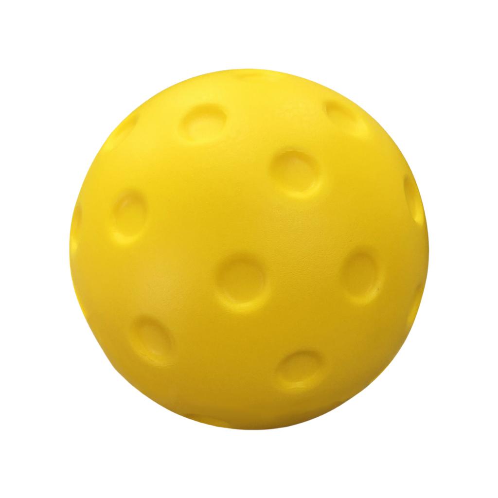 Мячи для пиклбола из мягкого пеноматериала, мягкие мячи для пиклбола из полиуретана, для игры в помещении и на открытом воздухе, с низким уровнем шума, устойчивые к ударам