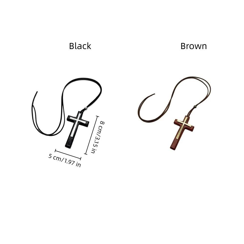 Unisex Design Rope Choker Chain Handmade Rear View Mirror Charm Necklace For Men Women