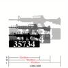 Металлическое настенное искусство AR-15, Персонализированная табличка с изображением оружия для мужской комнаты, Военный подарок для сторонников Второй поправки
