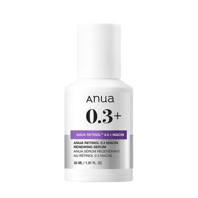 ANUA Retinol Niacin Serum 30 мл Retinol Serum Pore Moisture Moisturizing Skin Care Korean Serum Korean Cosmetics 0.3 [Официальный/подлинный продукт]