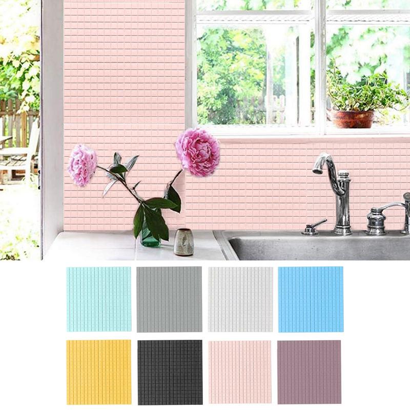 3D Wall Paper For Wall 3D Wall Panel 20Pieces Brick Wallpaper Textured Removable Wall Decor Peel And Stick Waterproof Home
