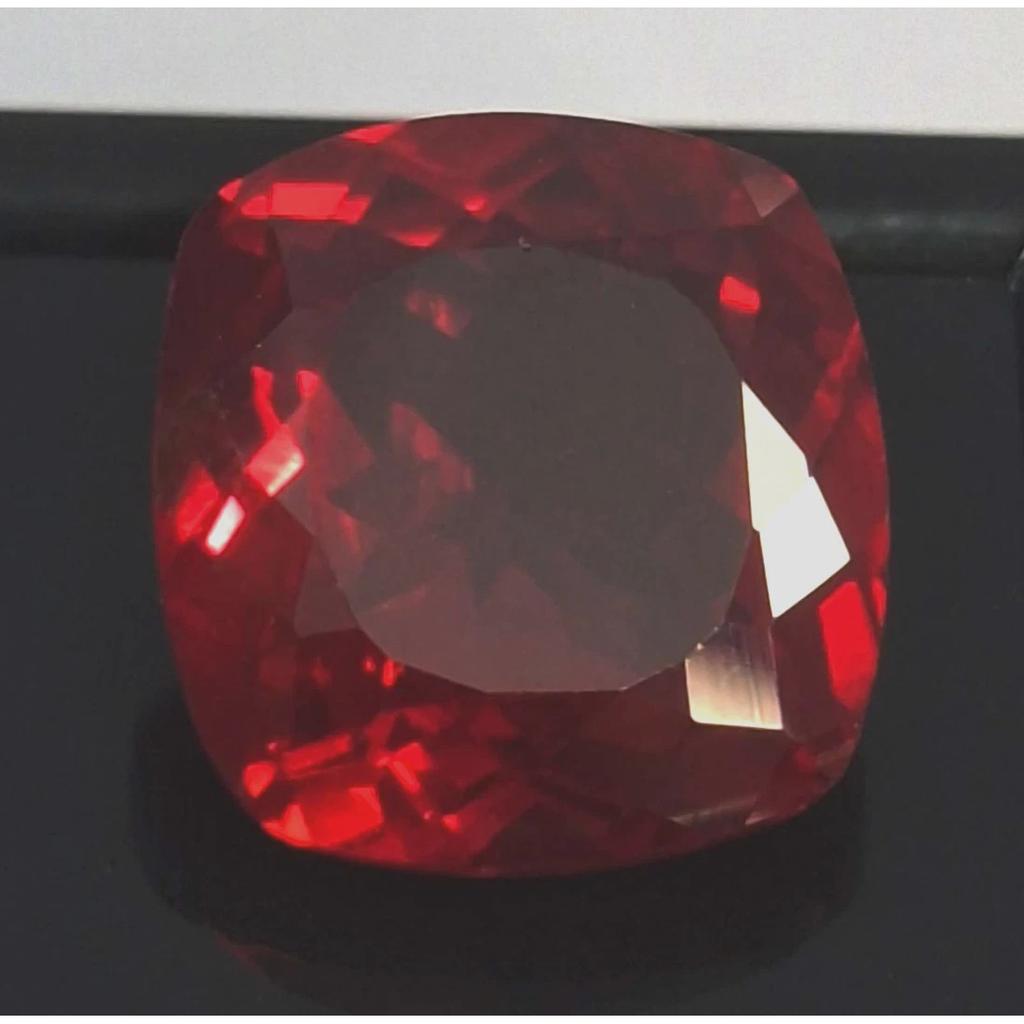 12-14 Ct Natural Red Ruby Mozambique Cushion Cut Beautiful Certified Gemstone
