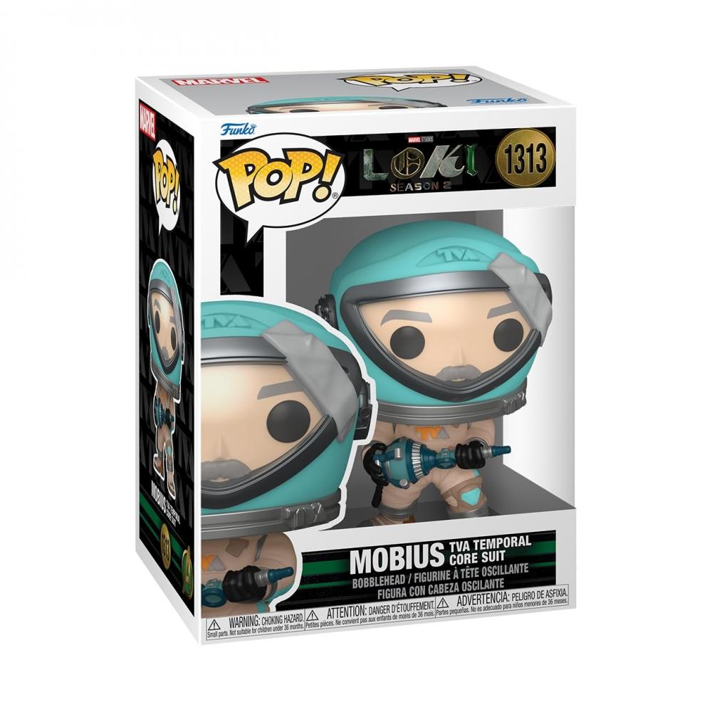 Marvel Loki Season 2 Mobius TVA Temporal Core Suit Figure Funko POP Marvel Loki
