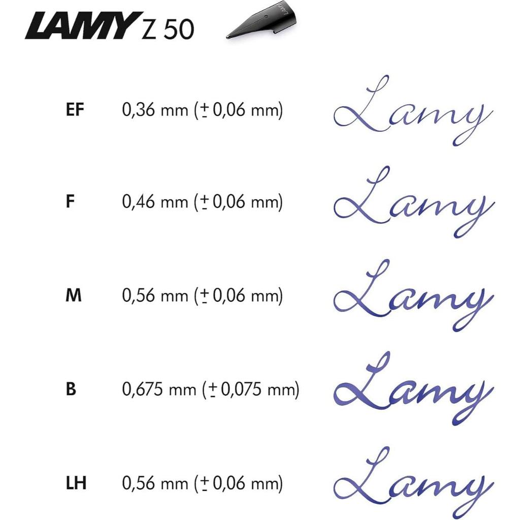 Lamy Набор Z 50 с тонким пером - Черный.