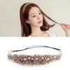 Sweet Women Girls Lace Imitation Pearl Rhinestone Hairband Headband Jewelry