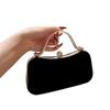 Women Velet Evening Clutch Bags Formal Party Clutches Wedding Purses Cocktail Prom Clutches Ladies Handbag Purse  Black