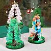 Волшебное выращивание рождественской елки DIY Crystalloid Blossom Tree Kit Простая установка Обучающий набор для выращивания Crystalloid Tree Подарок на праздник для детей