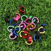 10Pcs Bike Brake Cable Housing Clip Aluminum Alloy Guide Brake Cable C-clips Guide Clamp for Mountain Bike Road Bicycles