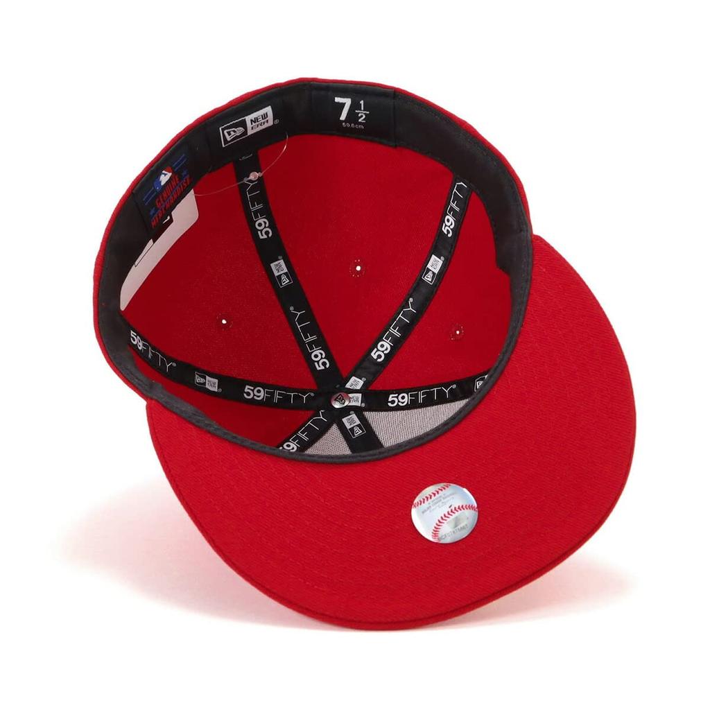 New Era Кепка New Era MLB New York Yankees NY Scarlet 7 5950 NEYYAN SCR SWHI 25J 3/4