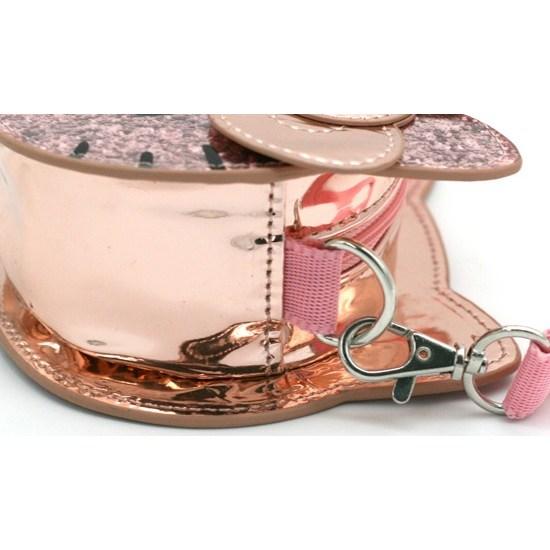 Hello Kitty Children's Bling Bling Glitter Bead Tote Cross Bag KTK-XB01P, a Popular Character In Korea