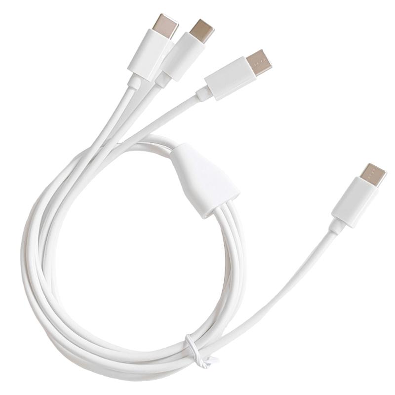 USB C на Мульти 3 в 1 USB Длинный Зарядный Кабель 1M/3.28ft Зарядный Шнур Универсальный Несколько Портов Длинный Зарядный Кабель USB C